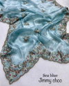 Lotus 5 JK Designer Sequence Work Party Wear Sarees Wholesale Clothing Suppliers In India
